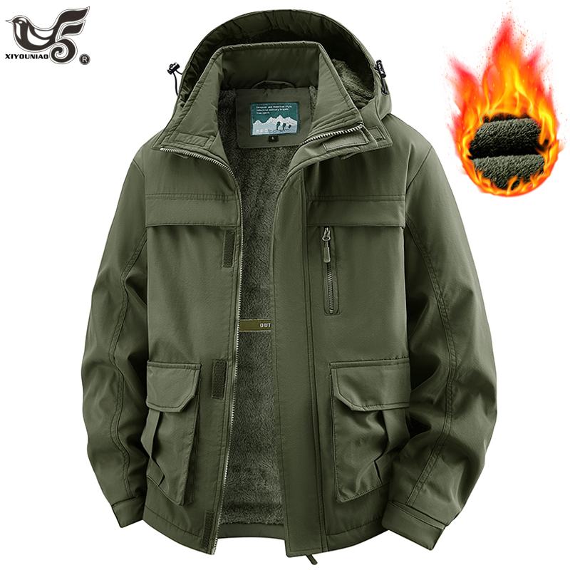 Winter Clothing Game - Jaqueta de inverno homem com capuz