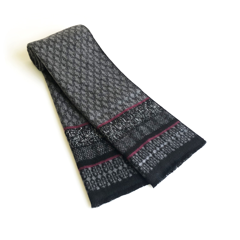 Cashmere Scarf Wrap - Outono inverno cachecol quente para homens