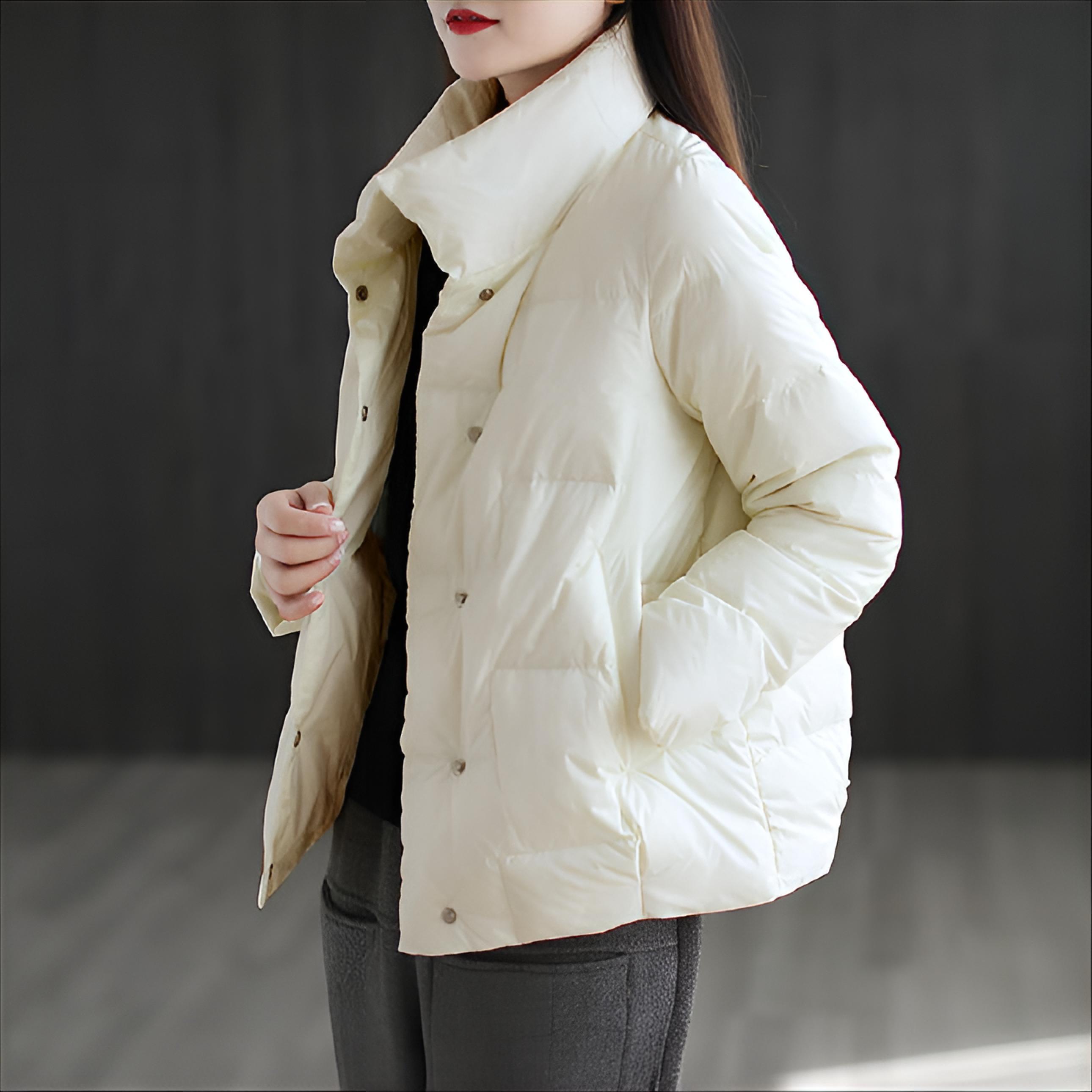 Winter Clothing Essentials For Women - Parkas Femininas Acolchoadas: Essenciais Urbanas, Simples,