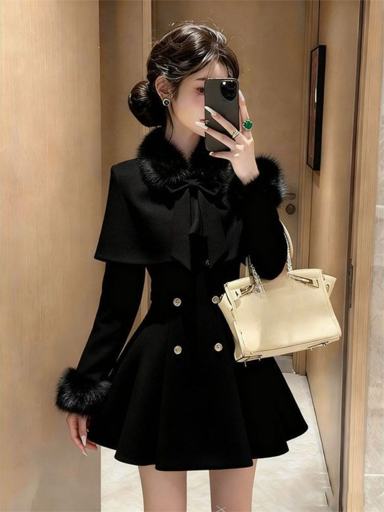 Winter Clothing Trends 2025 - Francês elegante vintage de lã 2