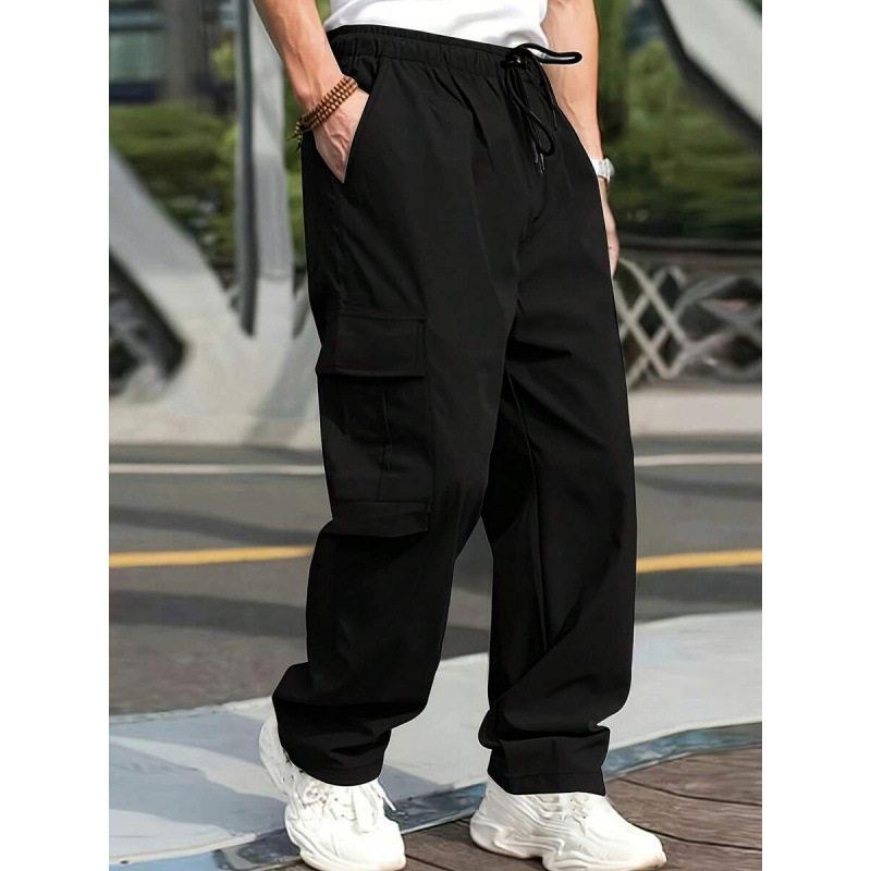 Winter Clothing Work - Calças de Trabalho Soltas para Homens,