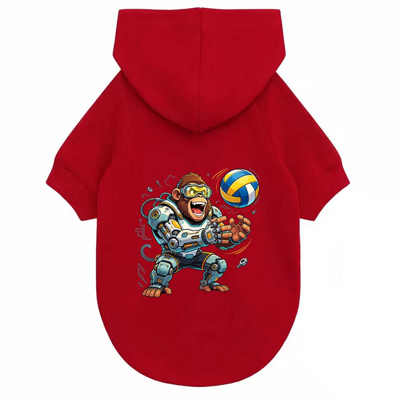 Winter Clothing Game - Hoodie para Cães Fun Tech Monkey
