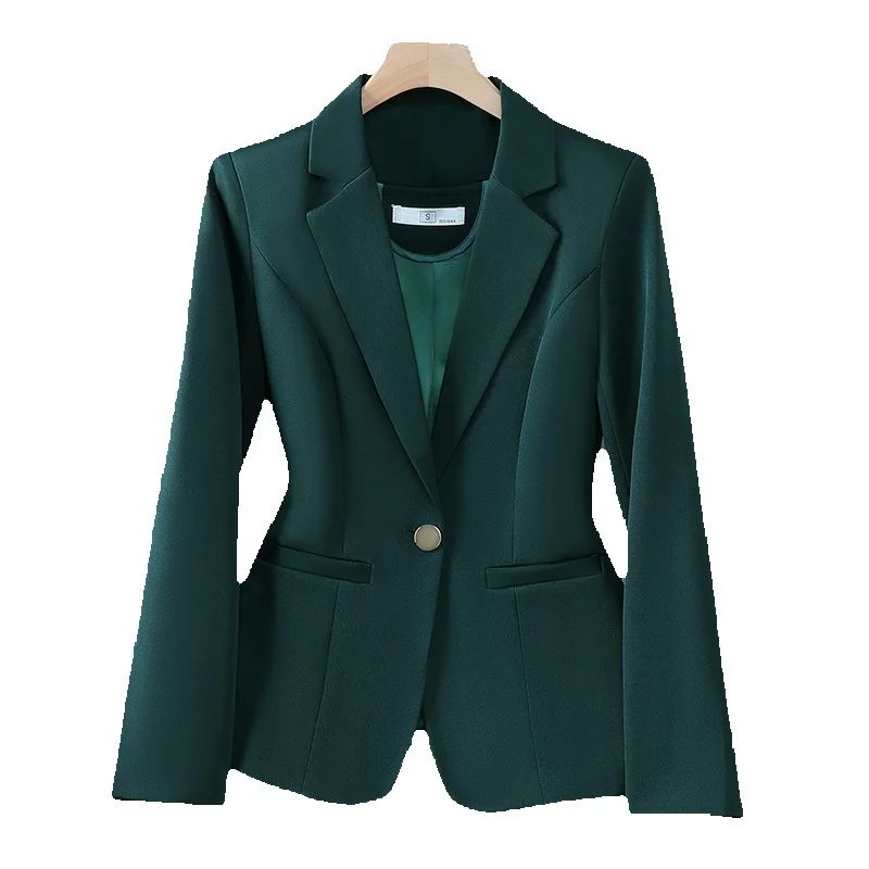 Winter Clothing Work - Primavera outono manga longa blazer feminino