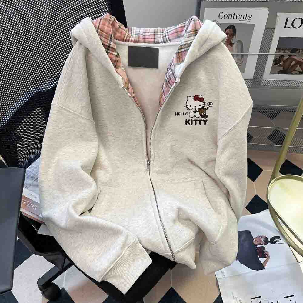 Winter Clothing For Sale - Moletom Feminino com Capuz Hello Kitty,