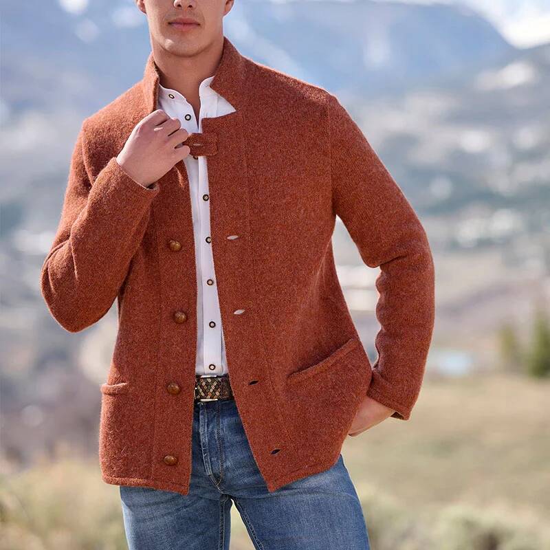 Winter Clothing Taiwan - Jaquetas de Terno com Gola Alta,