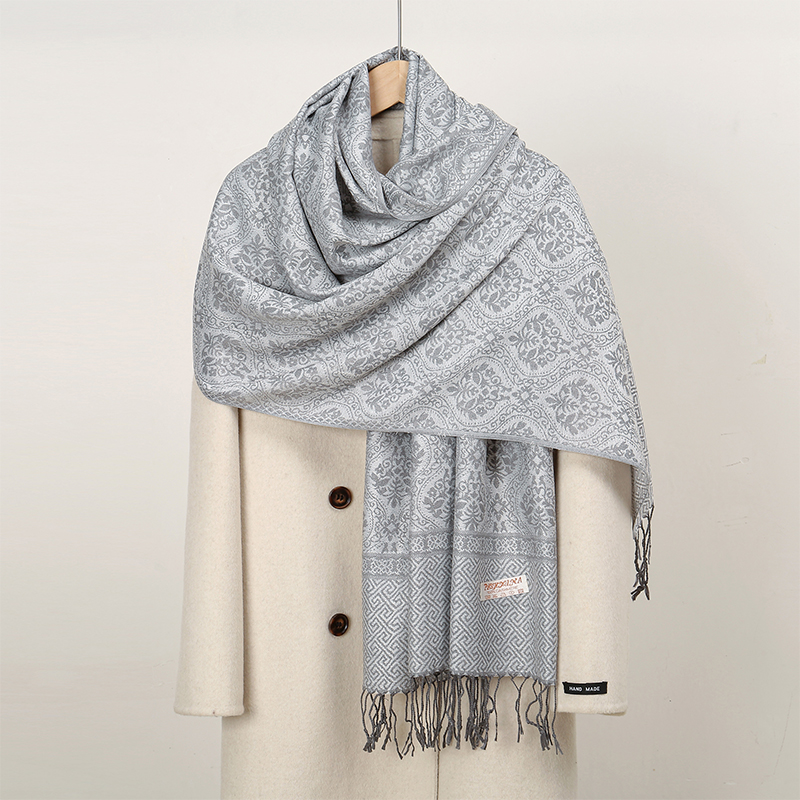 Cashmere Scarf Wrap - 2024 luxo grosso cachecol de caxemira