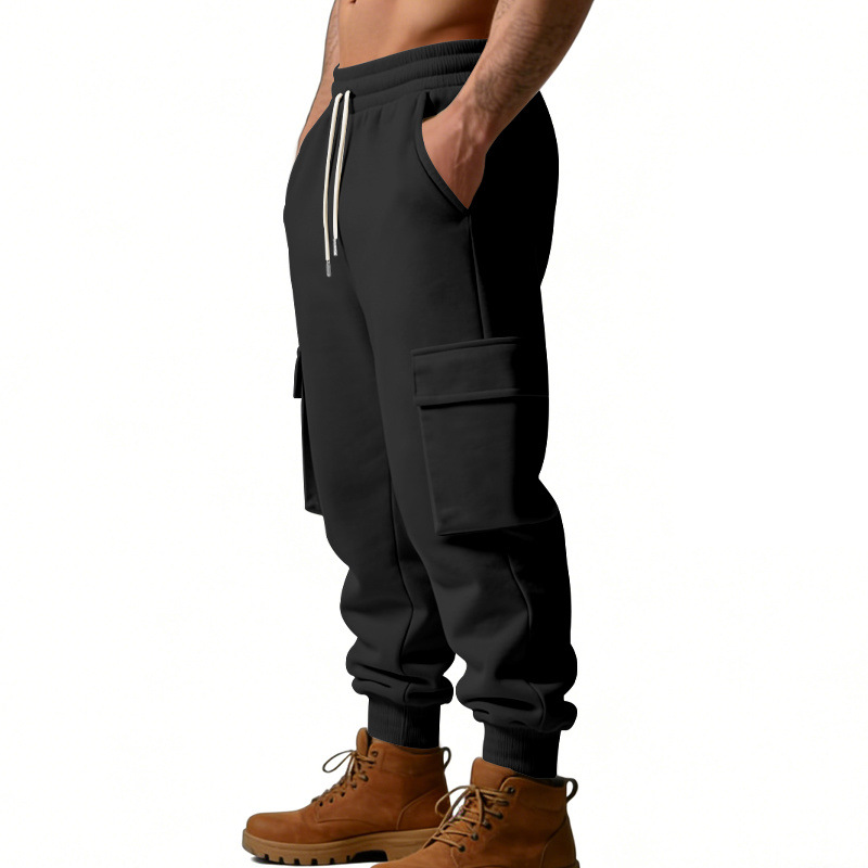Winter Clothing Work - Calças de Trabalho Casuais Masculinas Forradas