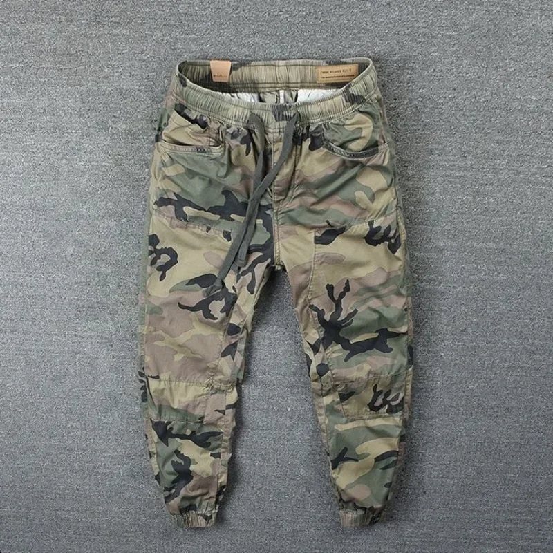 Winter Clothing Outdoor - Calças masculinas camuflagem regular ajuste caminhadas