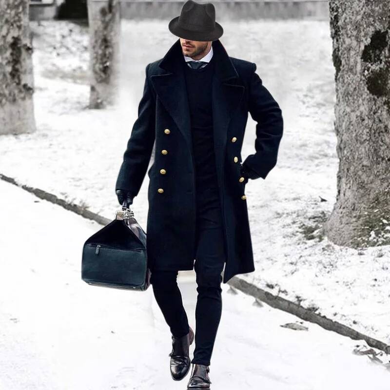 Winter Clothing Taiwan - Nova Moda Inverno Casacos Masculinos Corta-Vento