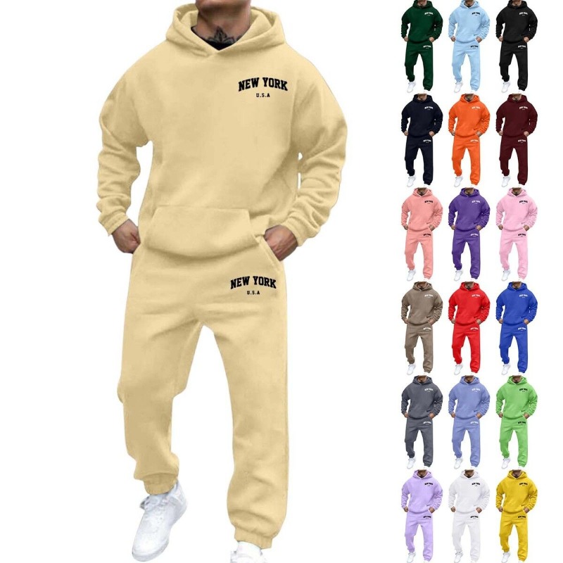 Winter Clothing Outdoor - Conjunto masculino de duas peças com