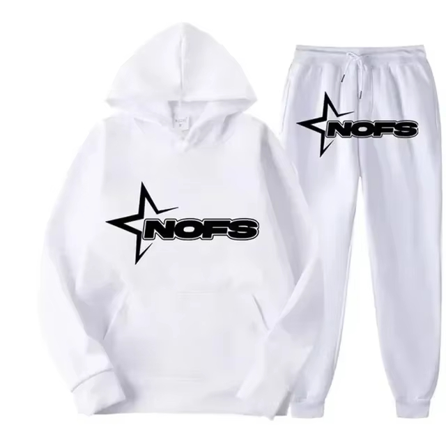 Winter Clothing Hoodie - Conjunto Esportivo Masculino Streetwear 2026: Moletom