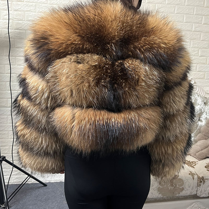 Plus size topos de pele marrom - Winter Clothing For Plus Size Women avaliação e preço