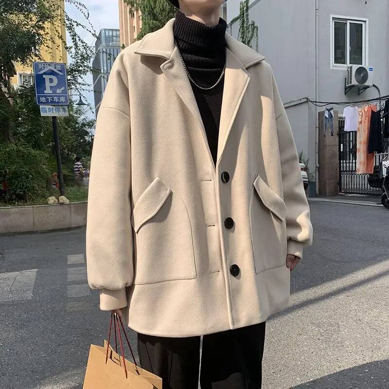 Casacos de Lã de Cor Sólida Co - Winter Clothing Taiwan avaliação e preço