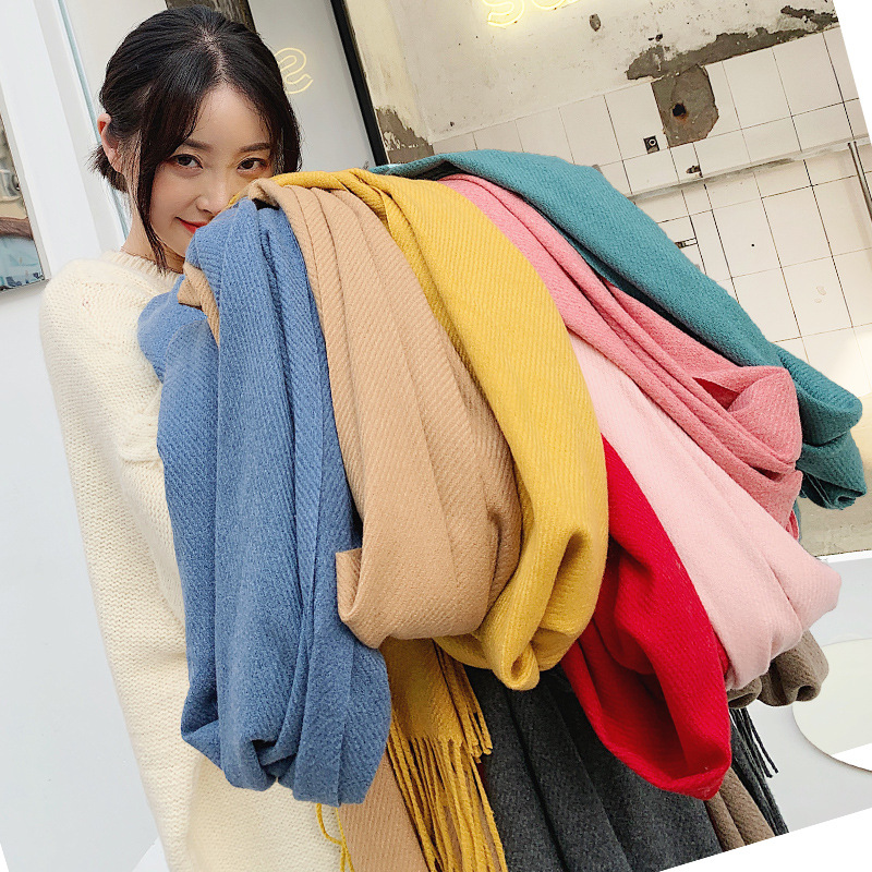 Visrover novo 20 cores mulher  - Cashmere Scarf Wrap avaliação e preço
