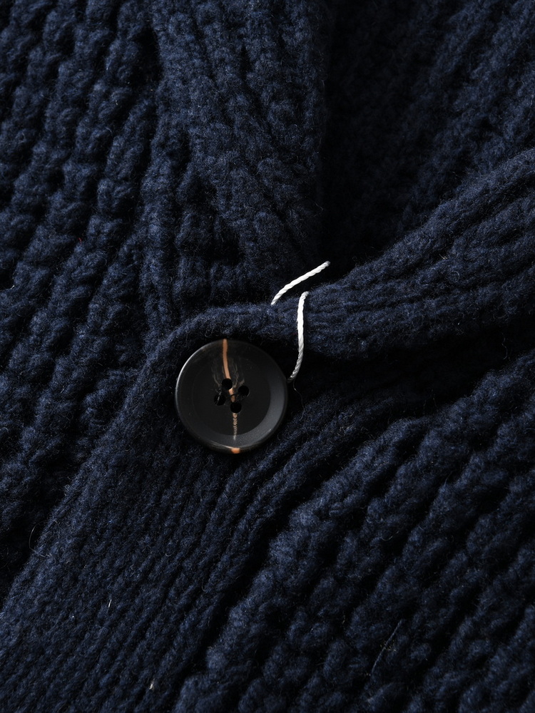 Suéter de malha grossa de lã 1 - Wool Blend Coat avaliação e preço