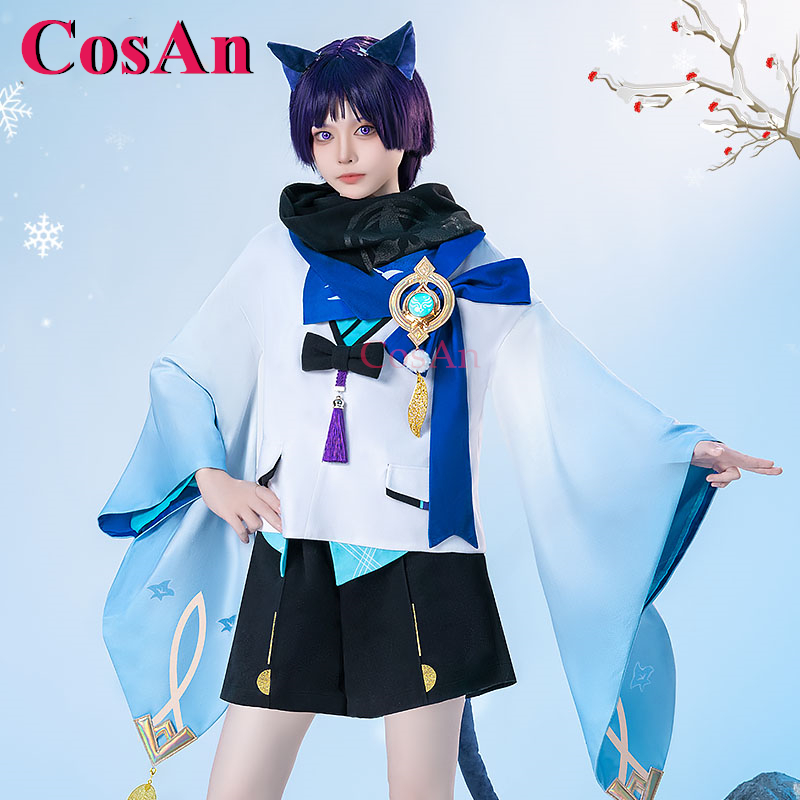 CosAn Game Genshin Impact Wand - Winter Clothing Game avaliação e preço