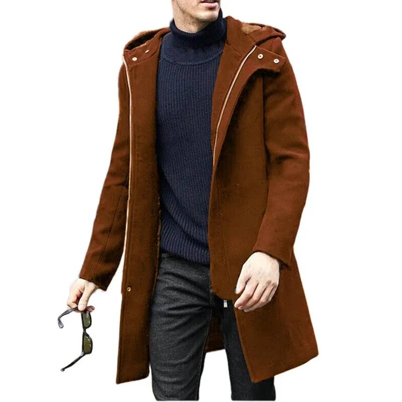 Casaco de Lã Masculino Outono  - Winter Clothing Taiwan avaliação e preço