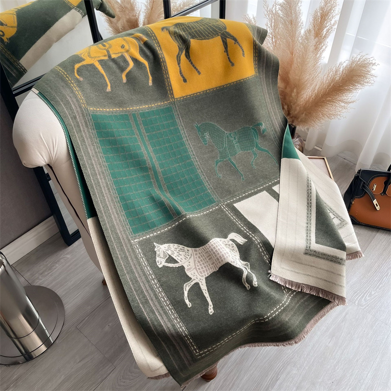 Lenço de caxemira de luxo femi - Cashmere Scarf Wrap avaliação e preço