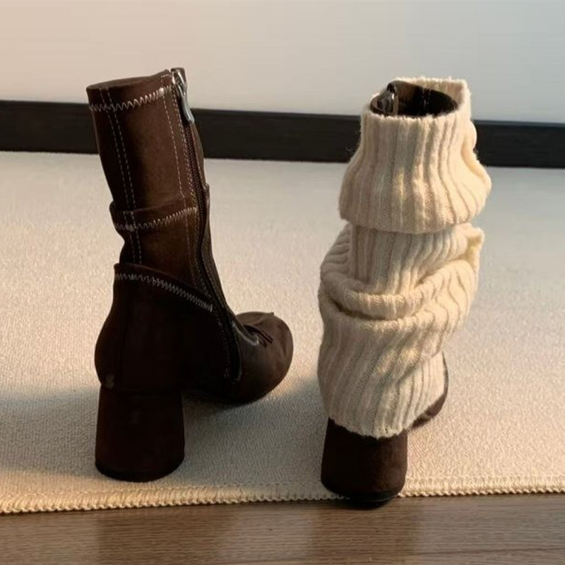 Arco de salto alto botas femin - Winter Clothing Trends 2025 avaliação e preço