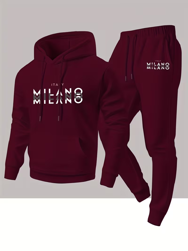 Conjunto Masculino de Moletom  - Winter Clothing Outdoor avaliação e preço