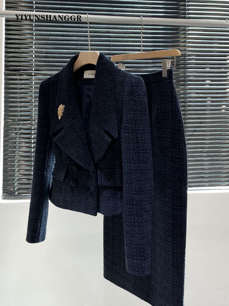 Novo outono inverno tweed tern - Winter Wear Clothes avaliação e preço