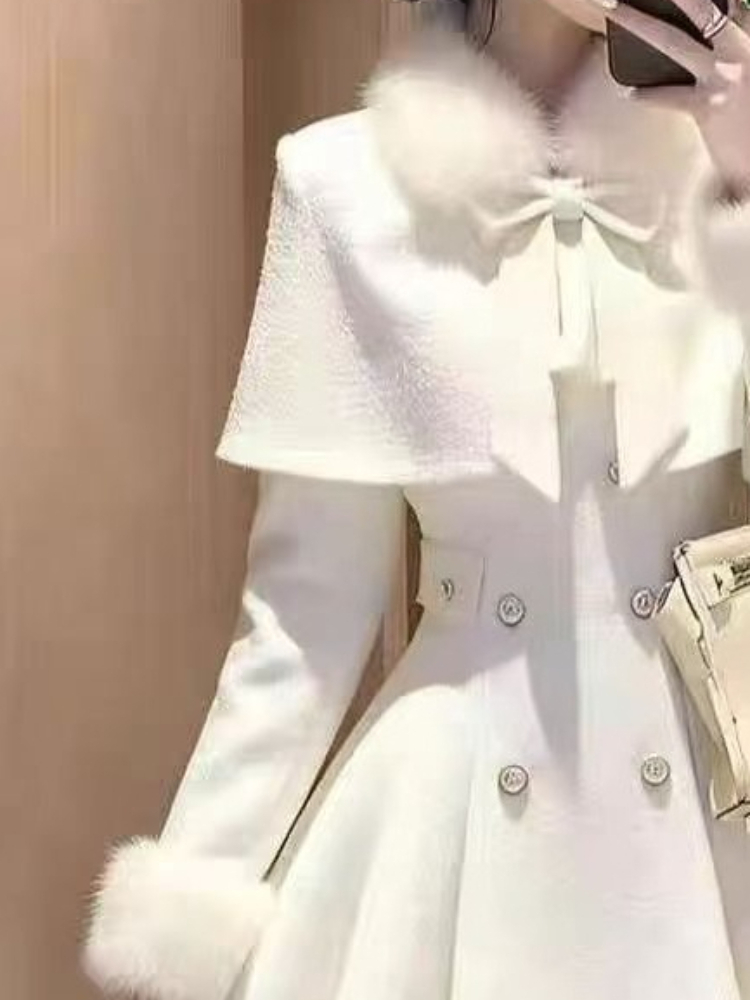 Francês elegante vintage de lã - Winter Clothing Trends 2025 avaliação e preço