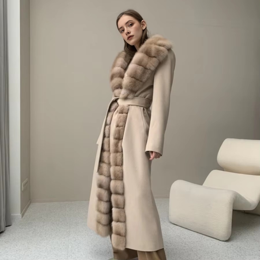 Novo Casaco de Lã Cashmere par - Wool Blend Coat avaliação e preço