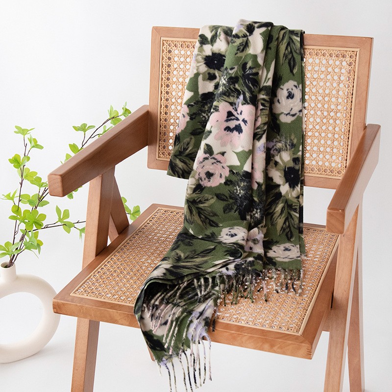 Lenço de luxo caxemira pashmin - Cashmere Scarf Wrap avaliação e preço