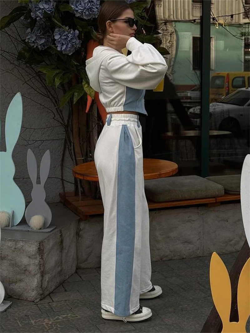 Conjunto denim patchwork top e - Winter Clothing Factory Outlet avaliação e preço