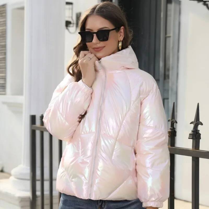 Parkas femininas casaco casual - Winter Clothing Taiwan avaliação e preço