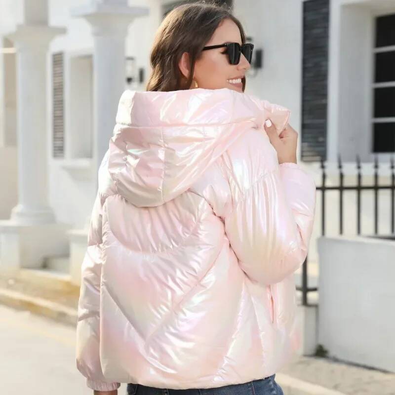 Parkas femininas casaco casual - Winter Clothing Taiwan avaliação e preço