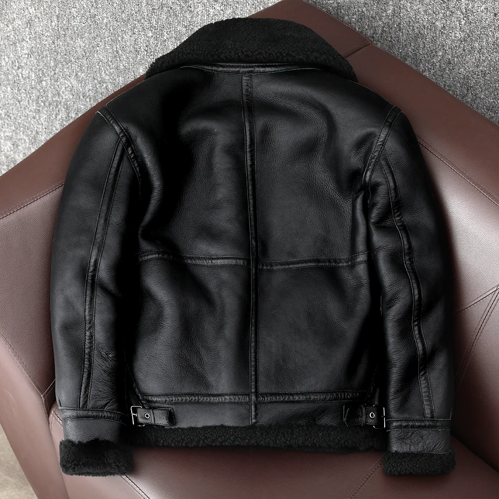 2024 nova lã de ovelha grossa  - Wool Blend Coat avaliação e preço