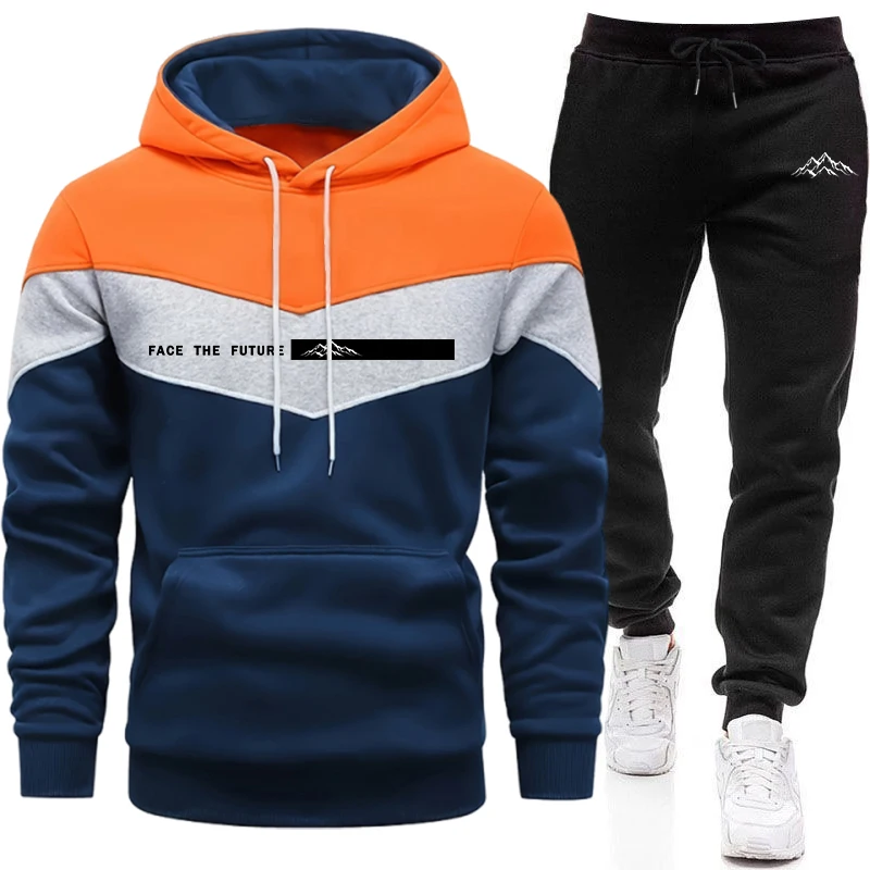 Novo Conjunto de Moletom Mascu - Winter Clothing Outdoor avaliação e preço