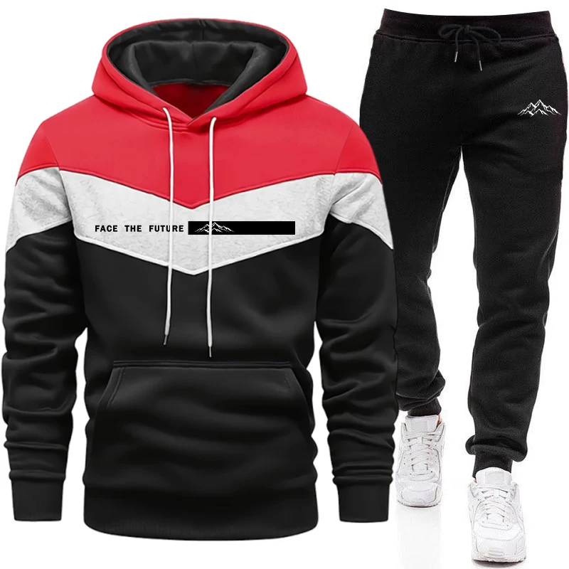Novo Conjunto de Moletom Mascu - Winter Clothing Outdoor avaliação e preço