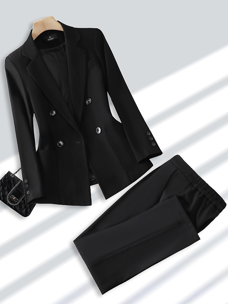 Blazer e calças para mulheres, - Winter Clothing Work avaliação e preço