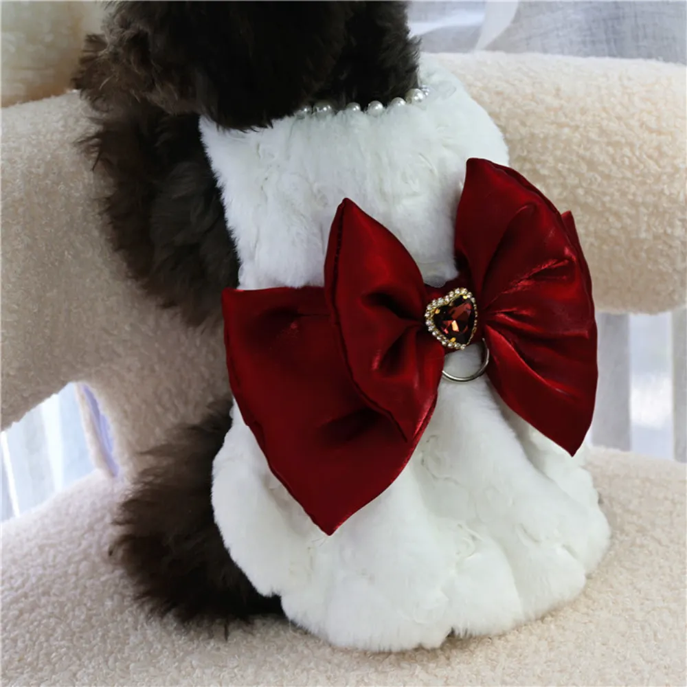Vestido de pele de coelho para - Winter Clothing For Dogs avaliação e preço