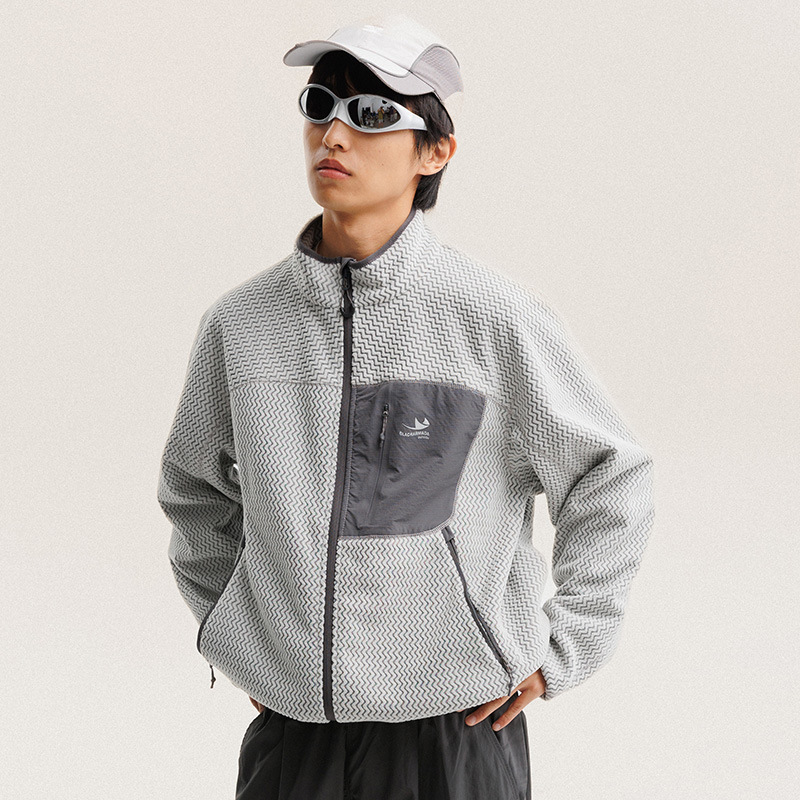 Jaqueta de Fleece Polar com Li - Wool Blend Coat avaliação e preço