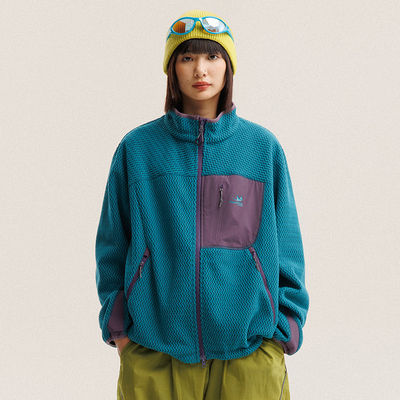 Jaqueta de Fleece Polar com Li - Wool Blend Coat avaliação e preço