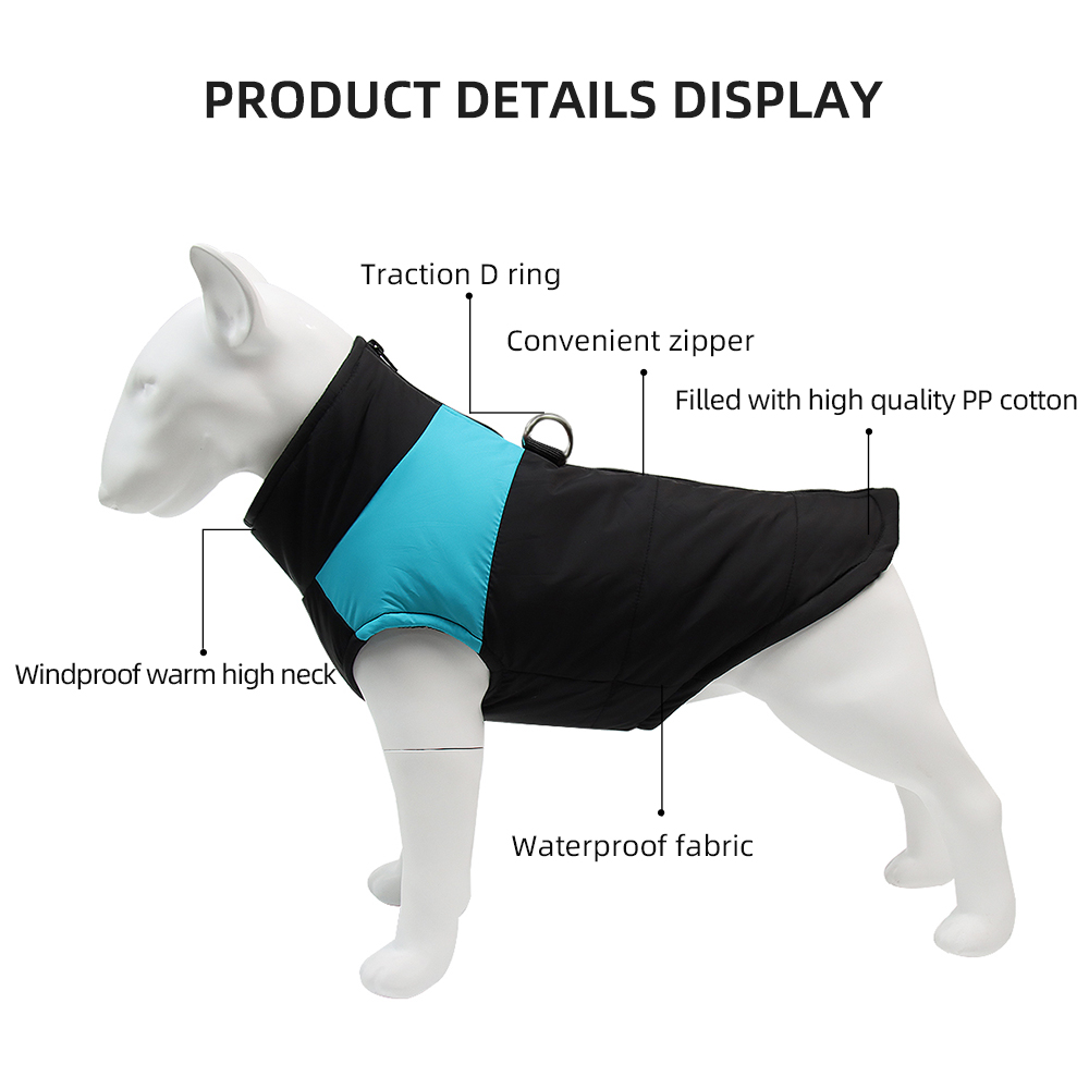 Quente impermeável algodão pet - Winter Clothing For Dogs avaliação e preço