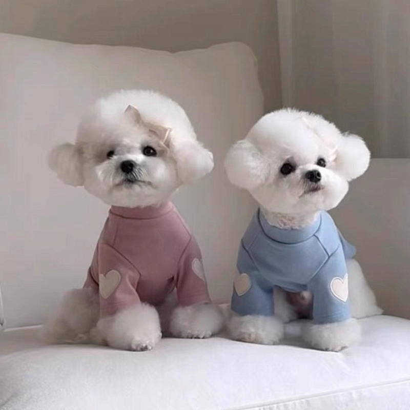 Amor bordado cão moletom pet r - Winter Clothing For Dogs avaliação e preço
