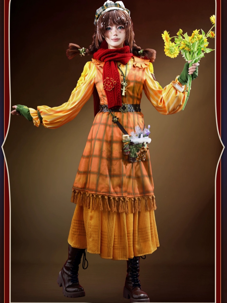 Fantasia de Cosplay de Jardine - Winter Clothing Game avaliação e preço