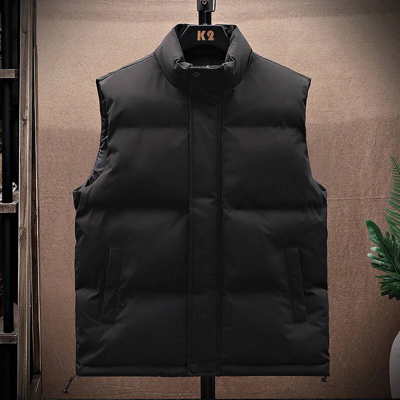 Colete Masculino de Algodão, C - Winter Clothing Taiwan avaliação e preço