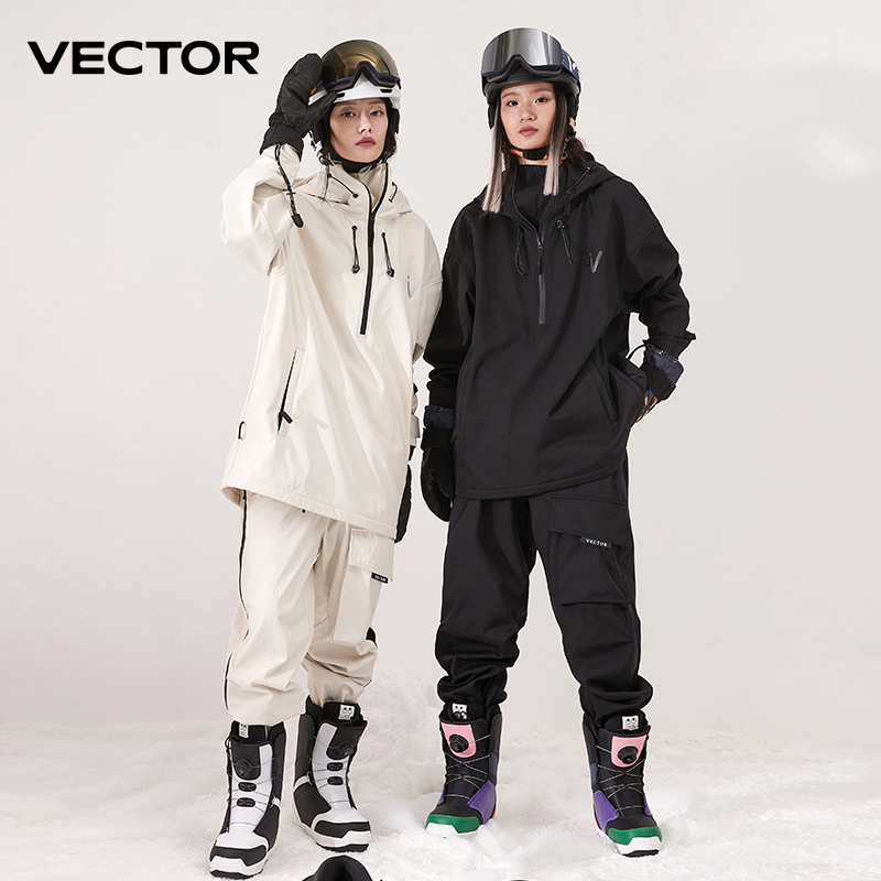 Homens mulheres cor sólida jaq - Winter Clothing Vector avaliação e preço