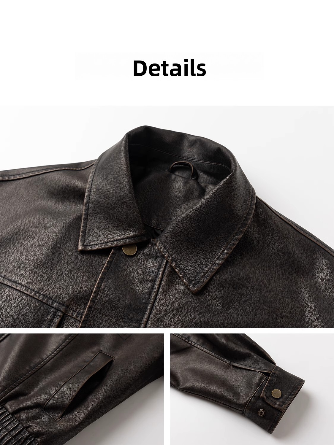 Jaqueta de Couro Masculina Sol - Winter Sun Clothing avaliação e preço