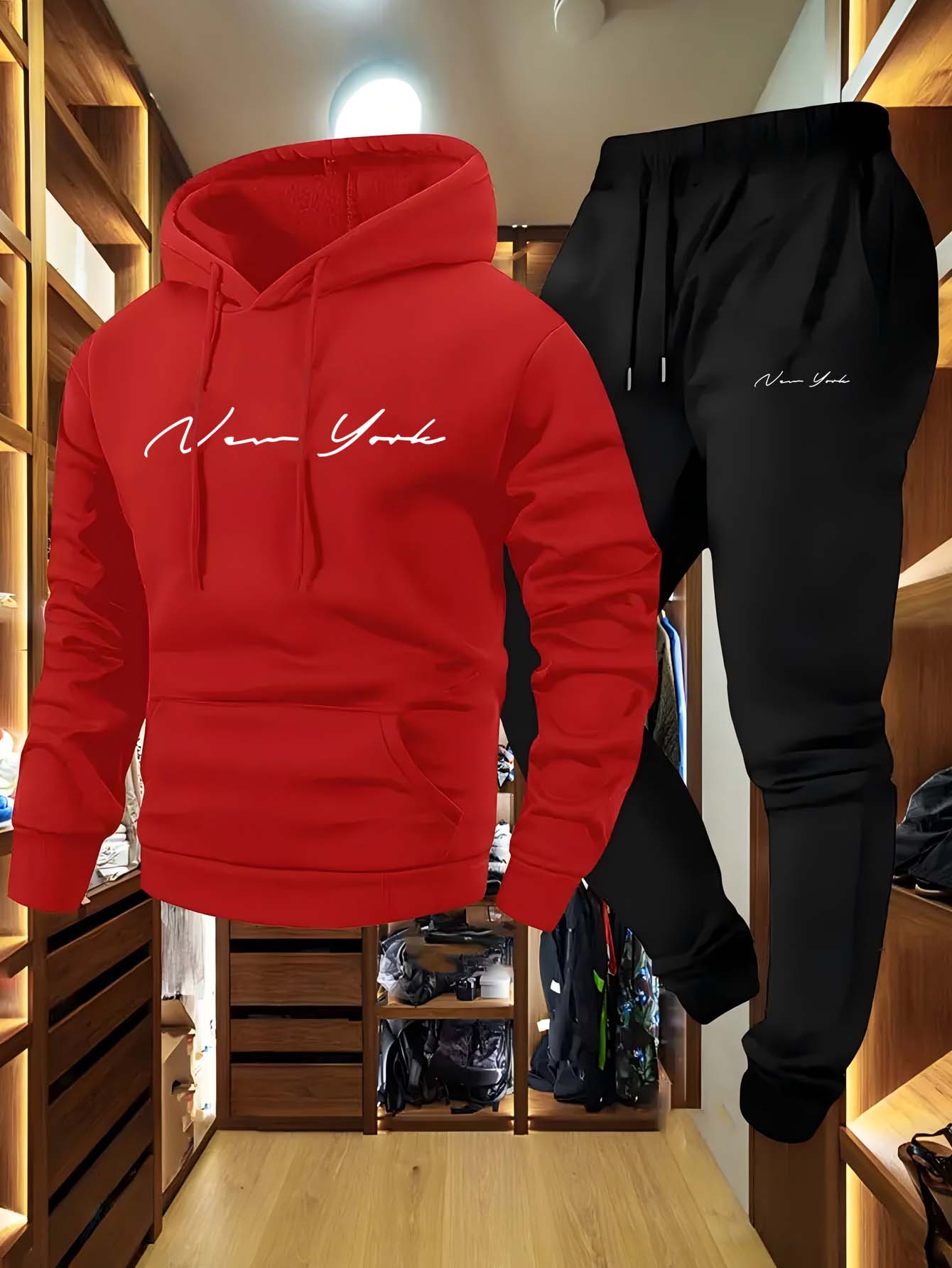 Conjunto de Moletom Masculino  - Winter Wear Clothes avaliação e preço