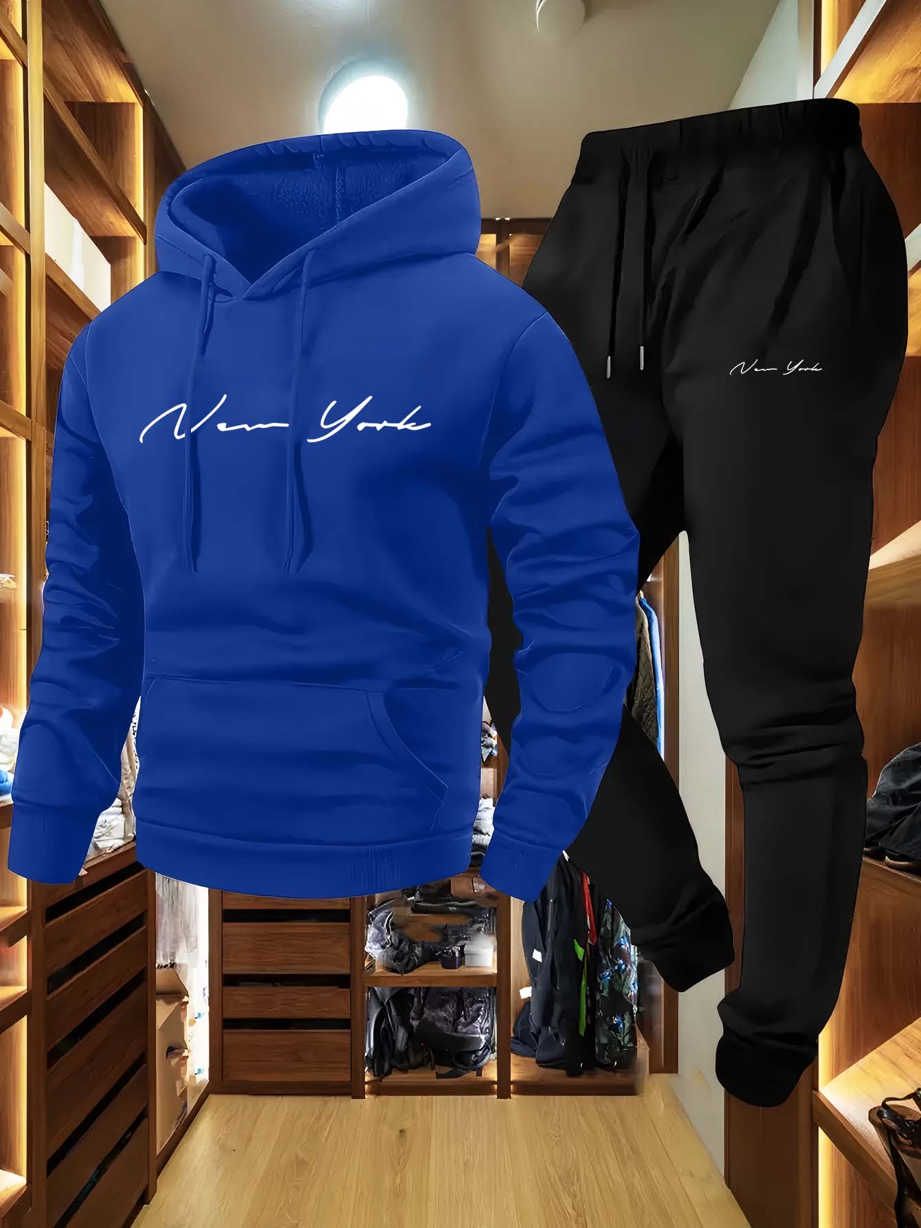 Conjunto de Moletom Masculino  - Winter Wear Clothes avaliação e preço