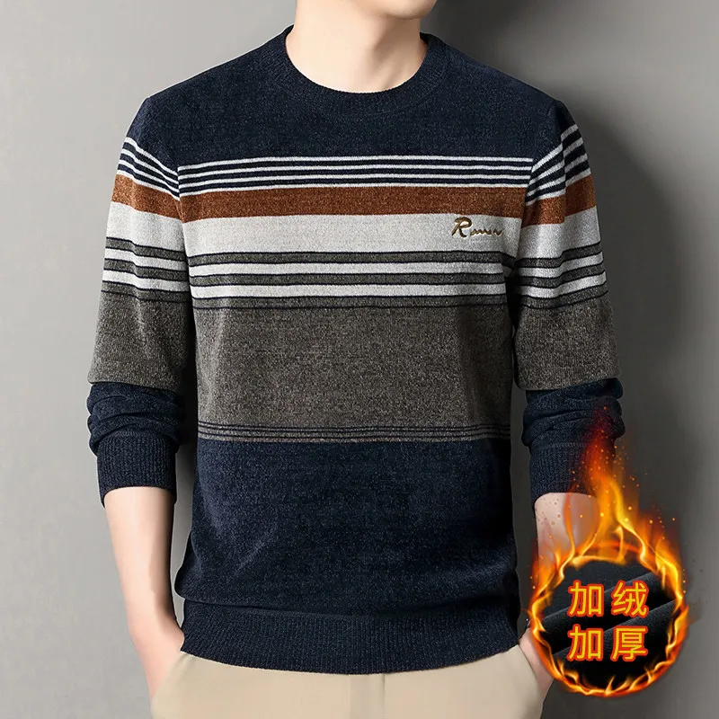 Homens o-pescoço pullovers mal - Quality Winter Clothing avaliação e preço
