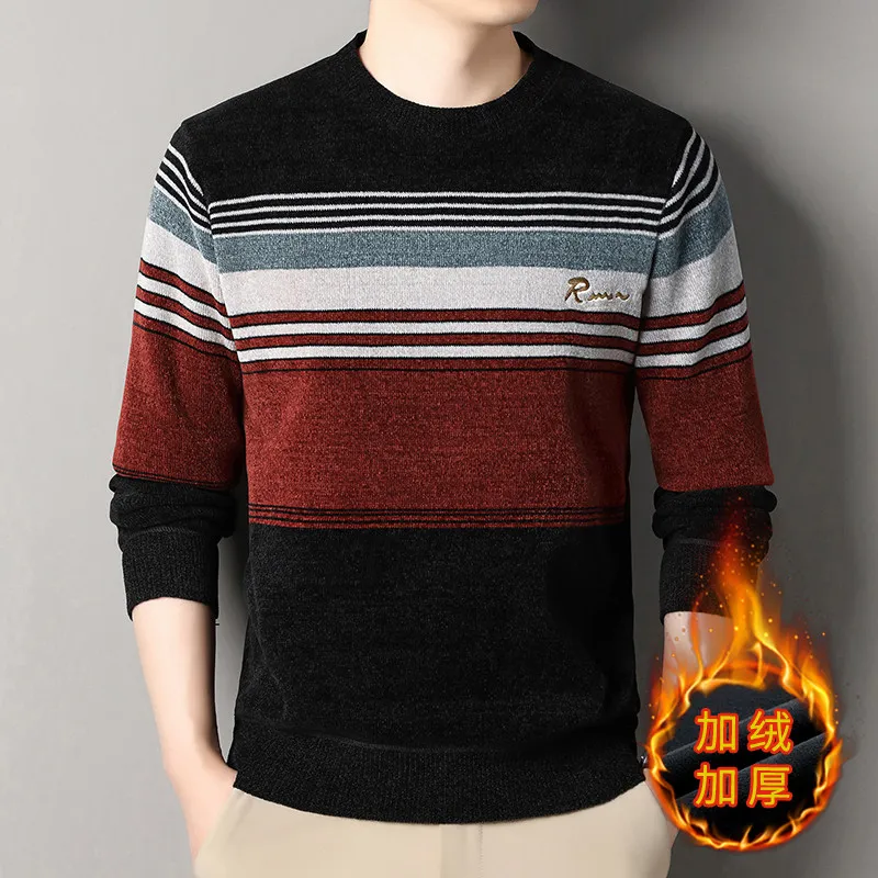 Homens o-pescoço pullovers mal - Quality Winter Clothing avaliação e preço