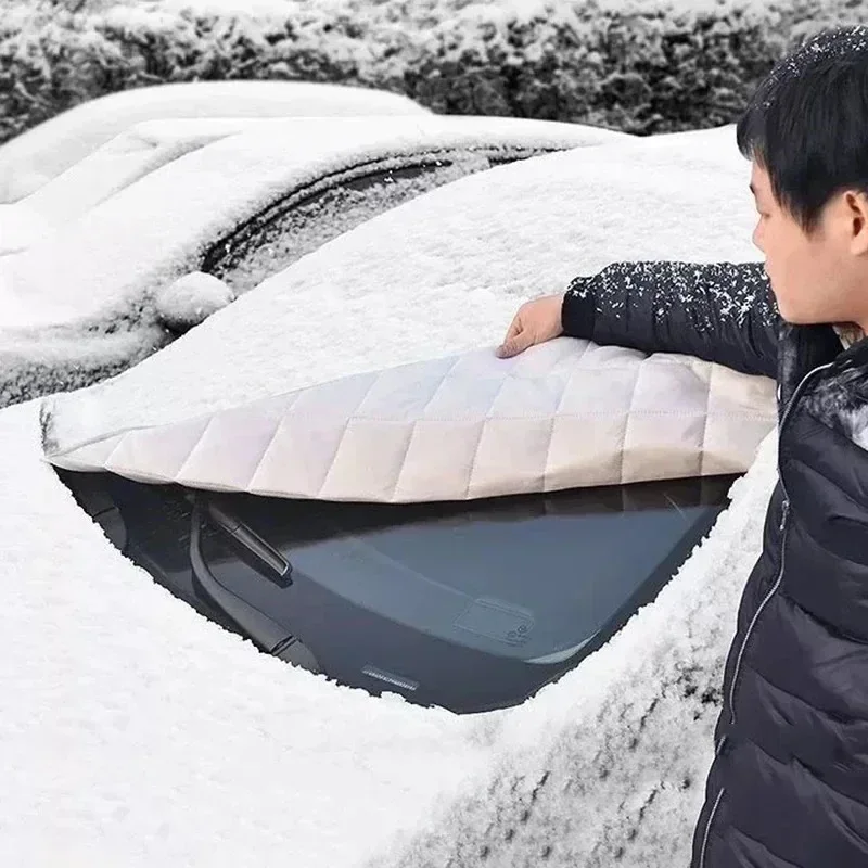 Escudo de neve do carro engros - Winter Sun Clothing avaliação e preço