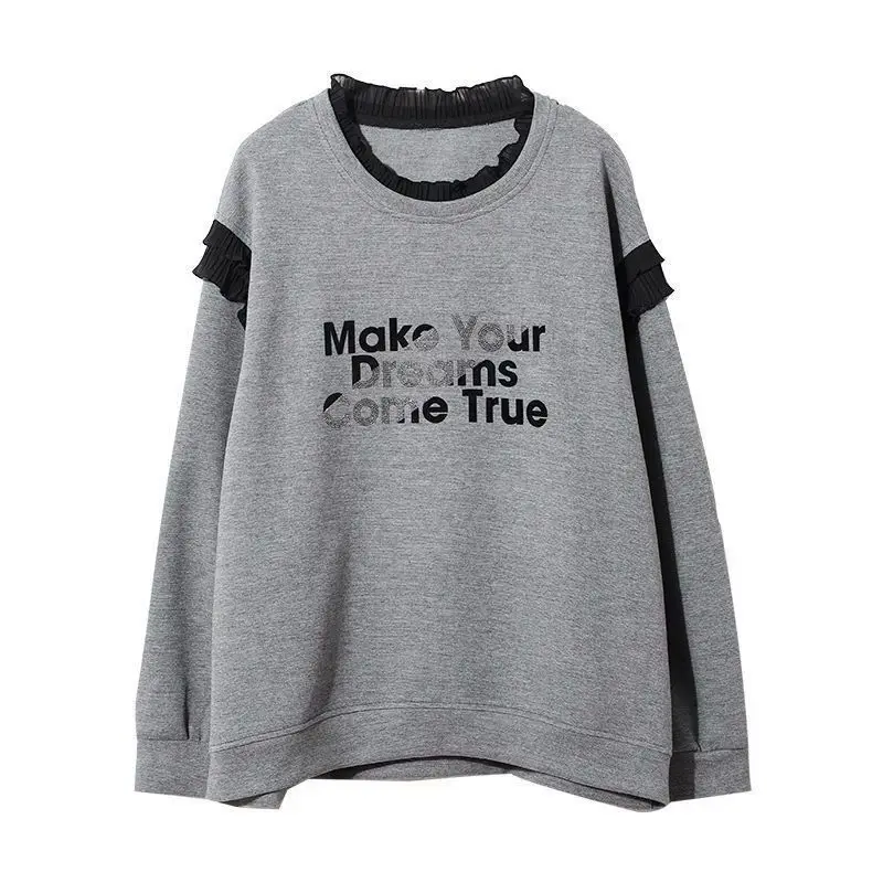 Solto cinza mulher pulôver top - Winter Clothing Essentials For Women avaliação e preço